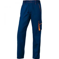 Pantalone M6PAN blu/arancio tg.L
