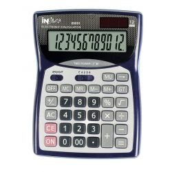 Calcolatrice da tavolo 12cif. InLinea BT-829