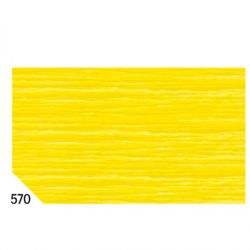 Rotolo carta crespa 50x 250cm 60gr Giallo ch.