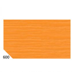 Rotolo carta crespa 50x 250cm 60gr Arancio
