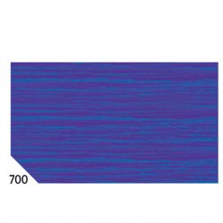 Rotolo carta crespa 50x 250cm 60gr Blu sc.