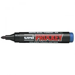 Marker Uni Prockey PM-122 blu p.tonda mm1,8
