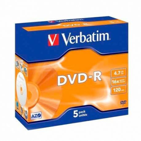 DVD-R Verbatim 4,7GB Jewel Case