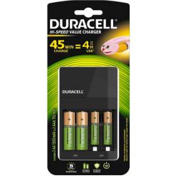 Caricabatterie Duracell CEF-27 2xAA + 2xAAA 45min.