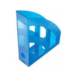 Portariviste Helit Econ. blu trasparente