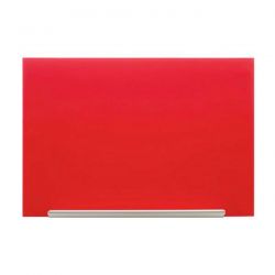 Lavagna magnetica vetro Diamond 68x38 rosso