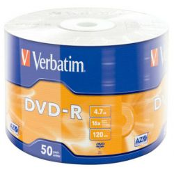 DVD-R Verbatim 4,7GB PRINTABLE torre 50pz
