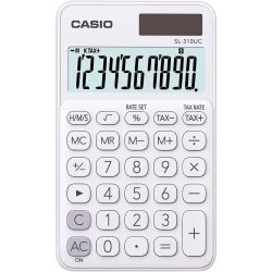 Calcolatrice tascabile Casio SL-310uc bianco e