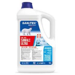 Detergente Sanialc Ultra tanica 5lt 77% alcool