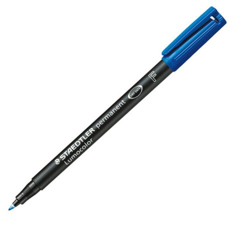 Pennarello Lumocolor 318 0,6mm F blu