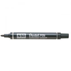 Marker Pentel Pen N50 p.tonda nero
