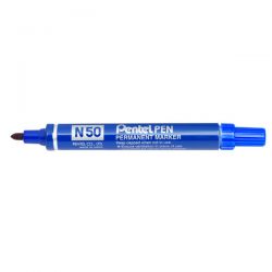 Marker Pentel Pen N50 p.tonda blu