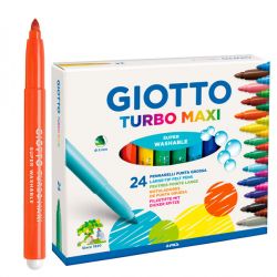 Cf.24 pennarelli colorati Giotto Turbo Maxi