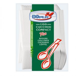 Cucchiai in plastica mm165 100PZ