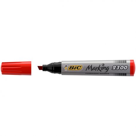 Marker Bic 2300 scalp. rosso