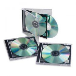 Custodia Jewel case doppio CD/DVD