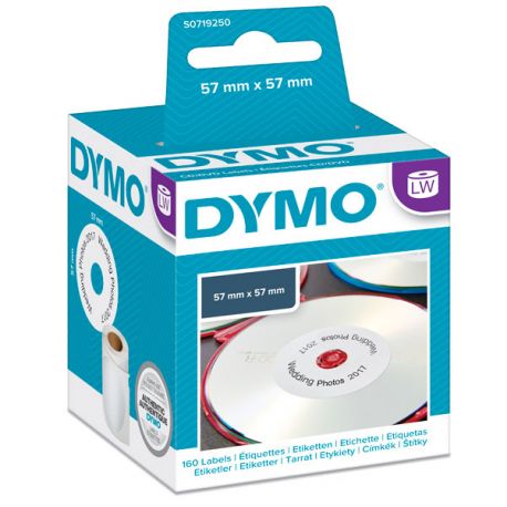 Rotolo et. Dymo LW CD/DVDbianco 14681/S0719250