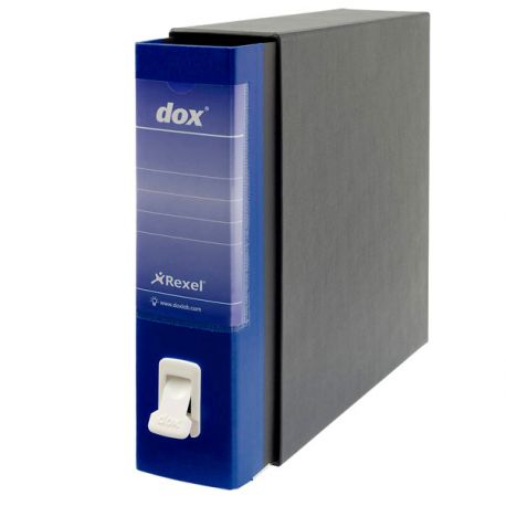 Registratore Dox 1 261 commerciale dorso cm 8 blu