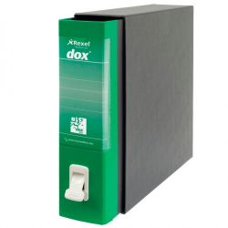 Registratore Dox 2 262 protocollo dorso cm 8 verde