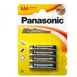 Pile ministilo cf.4pz.AAA Panasonic Alkaline