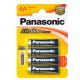 Pile stilo cf.4 pezzi AA Panasonic Alkaline