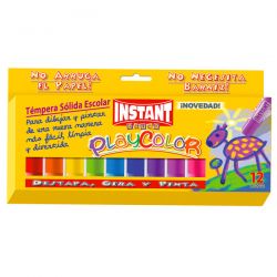 Tempere solide in stick PlayColor 12pz