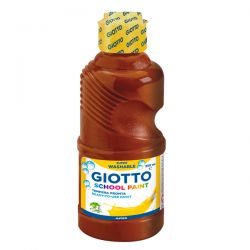 Tempera pronta Giotto 250 ml marrone