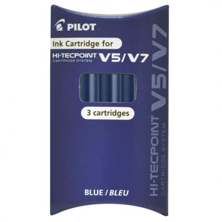 Cf.3 Refill Hi-tecpoint V5-V7 Begreen blu