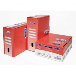 Box 500 buste in plastica perforazione universale 22x30/15 antiriflesso