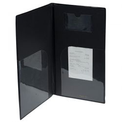 Porta Conto/Vino Securit Basic PVC 13x23 nero