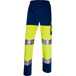 Pantalone PHPAN alta vis. giallo/blu tg.L(48)
