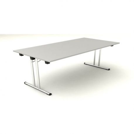 Tavolo richiud. FOLD 178x80cm grigio