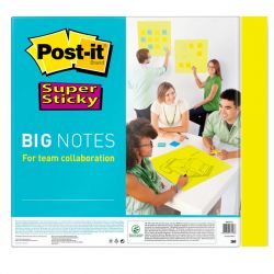 Post-it Super Sticky Big Notes 28x28 giallo