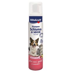 SHAMPOO SCHIUMA A SECCO 200ML PER CANI E GATTI