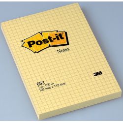 Post-it 3M 662 102x152 5mm giallo