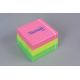 Cubo adesivo 76X76 neon assortito IN/Tartan