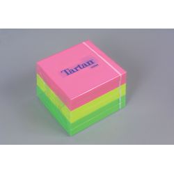 Cubo adesivo 76X76 neon assortito IN/Tartan