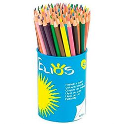 Cf.84 matite colorate Elios in barattolo