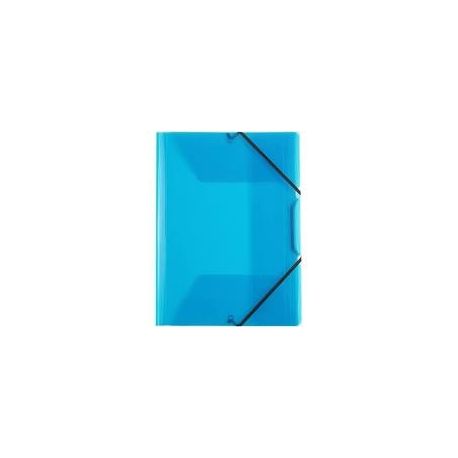 Cartella 3L c/elastico blu Lumina 22X30
