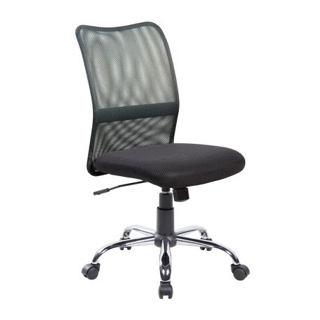Sedia operativa rete Denver nero cm 46x57x89/98h