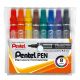 Conf. 8pz. Marker Pentel N50 ass.