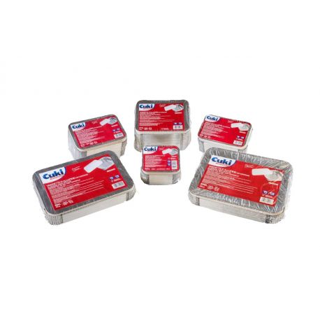 CF. 25 CONTENITORI ALL. 8 PORZIONI + COPERCHIO CUK