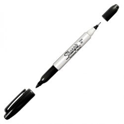 Marker Twin-Tip Sharpie nero