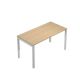 Scrivania SOLIDA 140x80x72,5h rovere