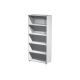 Armadio AR alto a giorno 90 x 44 x 200h, grigio