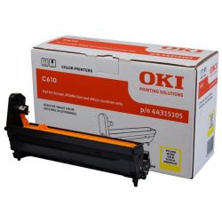 Drum OKI C-610 giallo 20K
