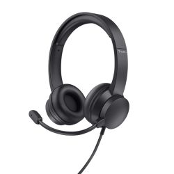 CUFFIE CON MICROFONO PER PC JACK 3,5MM