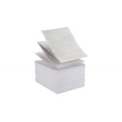 Carta 24X11"X1 60gr piste staccabili bianca 2000fg