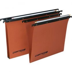 Cartella sospesa per cassetti U 3cm 39-39,8 CARTESIO arancio