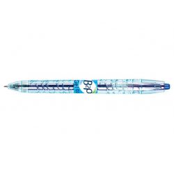 Penna sfera Pilot B2P Gel scatto blu BEGREEN